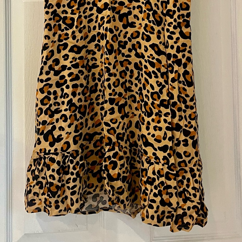 Ecowish Leopard Animal Print Dress - Picture 5 of 6